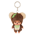 Monchhichi - Bebichhichi Big Head Super Small TanuTanu Plush Keychain (Plush Toy)