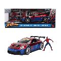 Marvel Comics - 1:24 Spider-Man And Porsche 911 (Model Car)