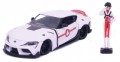 Robotech - Rick And 2020 Toyota Supra 1:24 Scale (Model Car)