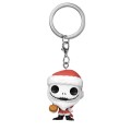 The Nightmare Before Christmas - Santa Jack With Jack-O-Lantern Keychain (Pop! Vinyl)