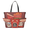 Beetlejuice - Beetlejuice Inferno Room Tote Bag With Coin Bag (Loungefly Tote Bag)