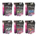Pink Slips - 1:64 Diecast Vehicle Assortment #4 - Pack Of 6 (Model Car) 