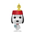 Peanuts - Snoopy With Woodstock Flocked (Pop! Vinyl)