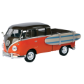 Volkswagen Collection - 1:24 Scale Volkswagen Type 2 T1 Pickup With Surfboard (Model Vehicle)
