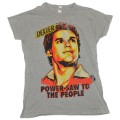 Dexter - Power-Saw Grey Marle Female T-Shirt XL
