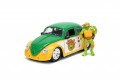 TMNT TV87 - VW Beetle With Michelangelo 1:24 Scale (Model Car)
