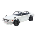 Solido Cars - 1:18 Nissan 1970 Skyline (C10) Hakosuka Works Pearl White Die-Cast (Model Car)