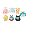 Hatsune Miku - Vinyl And Plush Forest Cute Figures Size S Display Of 6 (Plush Toy)