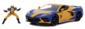 Marvel Comics - Wolverine And 2020 Chevy Corvette 1:24 Scale (Model Car)