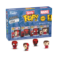 Spider-Man - Peter Parker Split Bitty 4-Pack (Pop! Vinyl)