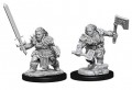 Pathfinder - Deep Cuts Unpainted Female Dwarf Barbarian (Miniature Figure)