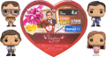 The Office - Valentines Day Pocket Pop! 4-pack (Pop! Vinyl)