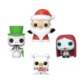 Nightmare Before Christmas - Tree Holiday Pocket 4-Pack (Pop! Vinyl)