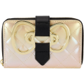 Hello Kitty - 50th Anniversary Metallic Gold Zip Around (Loungefly Wallet)