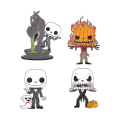 The Nightmare Before Christmas - This is Halloween Jack Pop! Enamel Pin 4-Pack (Pop! Vinyl Pin)