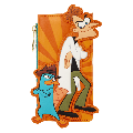Phineas And Ferb - Dr. Doofenshmirtz And Perry The Platypus (Loungefly Cardholder)
