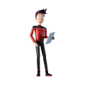 Star Trek: Lower Decks - Bradward Boimler 4.5" (Action Figure)
