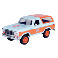 Gulf Collection - 1:24 Scale 1978 Ford Bronco With Gulf Livery (Model Car)