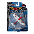 Sky Wings - 3.5″ Spitfire Die Cast Plane Replica (White) (Model Vehicle)