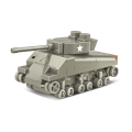 World War 2 - M4A3 Sherman Tank 103 Pieces (Construction Set)