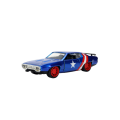 Marvel - 1:32 Scale 1972 Plymouth Captain America Diecast (Model Car)