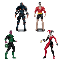 DC Multiverse - Villians And Anti-Heroes 7″ Action Figure 6-Count Assortment (Action Figure)