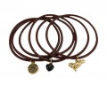 The Twilight Saga: New Moon - Jewellery Jelly Bangle With Charms Wolf