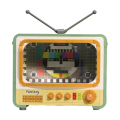 Joyside Series - Retro TV 670 Pieces (Buildable Set)
