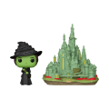 Wicked (2024) - Elphaba With Emerald City Pop Town (Pop! Vinyl)
