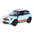 Gulf Collection - 1:43 Scale Mini Cooper Countryman With Gulf Livery (Model Car)