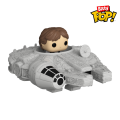 Star Wars - Han Solo With Millenium Falcon Bitty Pop! Ride (Pop! Vinyl)