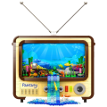 Joyside Series - Retro 1960s Television 1208 Pieces (Buildable Set)