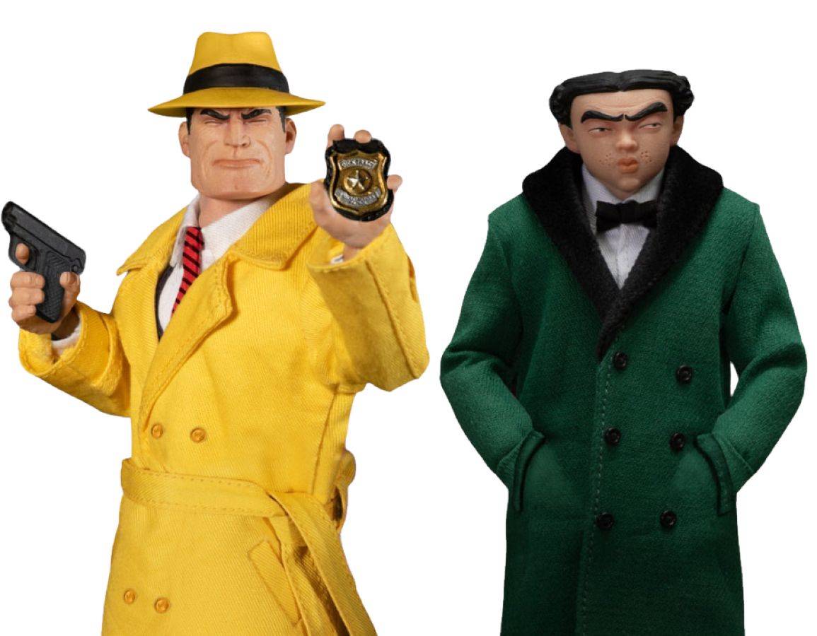 Dick Tracy Dick Vs Flattop ONE:12 Collective Action Figure Box Set
