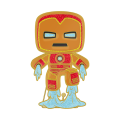 Marvel Comics - Iron Man Gingerbread Pop! Enamel Pin (Pop! Vinyl Pin)