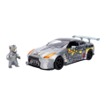 Godzilla - 2009 Nissan GT-R R35 Ben Sopra 1:24 Scale Diecast With Figure (Model Car)