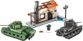 World War 2 - Matilda II And Panzer 38 T Diorama 1008 Pieces (Construction Set)