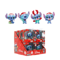 Lilo And Stitch - 2.5" Stitch Christmas Themed MetalFig Assortment Display Of 12 (Action Figure)