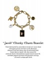 The Twilight Saga: New Moon - Jewellery Chunky Charm Bracelet Jacob