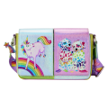 Lisa Frank - Holographic Glitter Color Block (Loungefly Crossbody)
