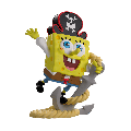 SpongeBob SpongePants - Pirate SpongeBob 5″ Vinyl (Action Figure)