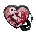 The Nightmare Before Christmas - Jack And Sally Heart Figural (Loungefly Crossbody Bag)