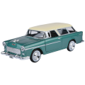 Timeless Legends - 1:24 Scale 1955 Chevy Bel Air Nomad Green (Model Car)