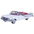 Timeless Legends - 1:18 Scale 1960 Chevrolet Impala White (Model Car)