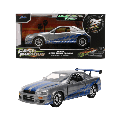 Fast And Furious - 1:32 Nissan Skyline GT-R BNR34 (Colour Brush) Diecast (Model Car)