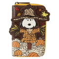 Peanuts - Snoopy Scarecrow Zip Around (Loungefly Wallet)