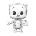 Looney Tunes: Sketched - Porky Pig (Pop! Vinyl) 