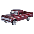 Timeless Legends - 1:24 Scale 1969 Ford F-100 Pickup Red (Model Vehicle)