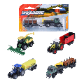 Majorette - 1:64 Farm Trailer 12ct H/S (Model Vehicle)