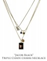The Twilight Saga: New Moon - Jewellery Charm Necklace Trip Chain Jacob