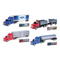 Mighty Haulers - 1:32 1997 Ford Aeromax 9500 And Trailer Die-Cast Vehicle Assortment - 6 Count